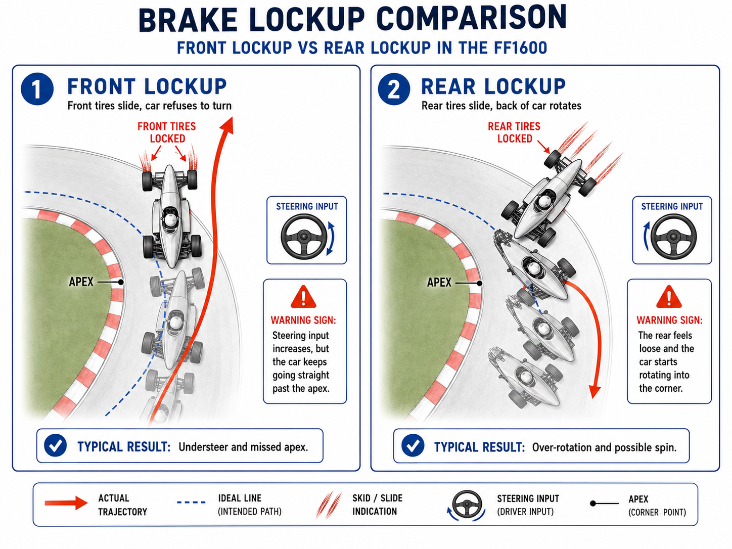 “FF1600 Brake Bias Settings”