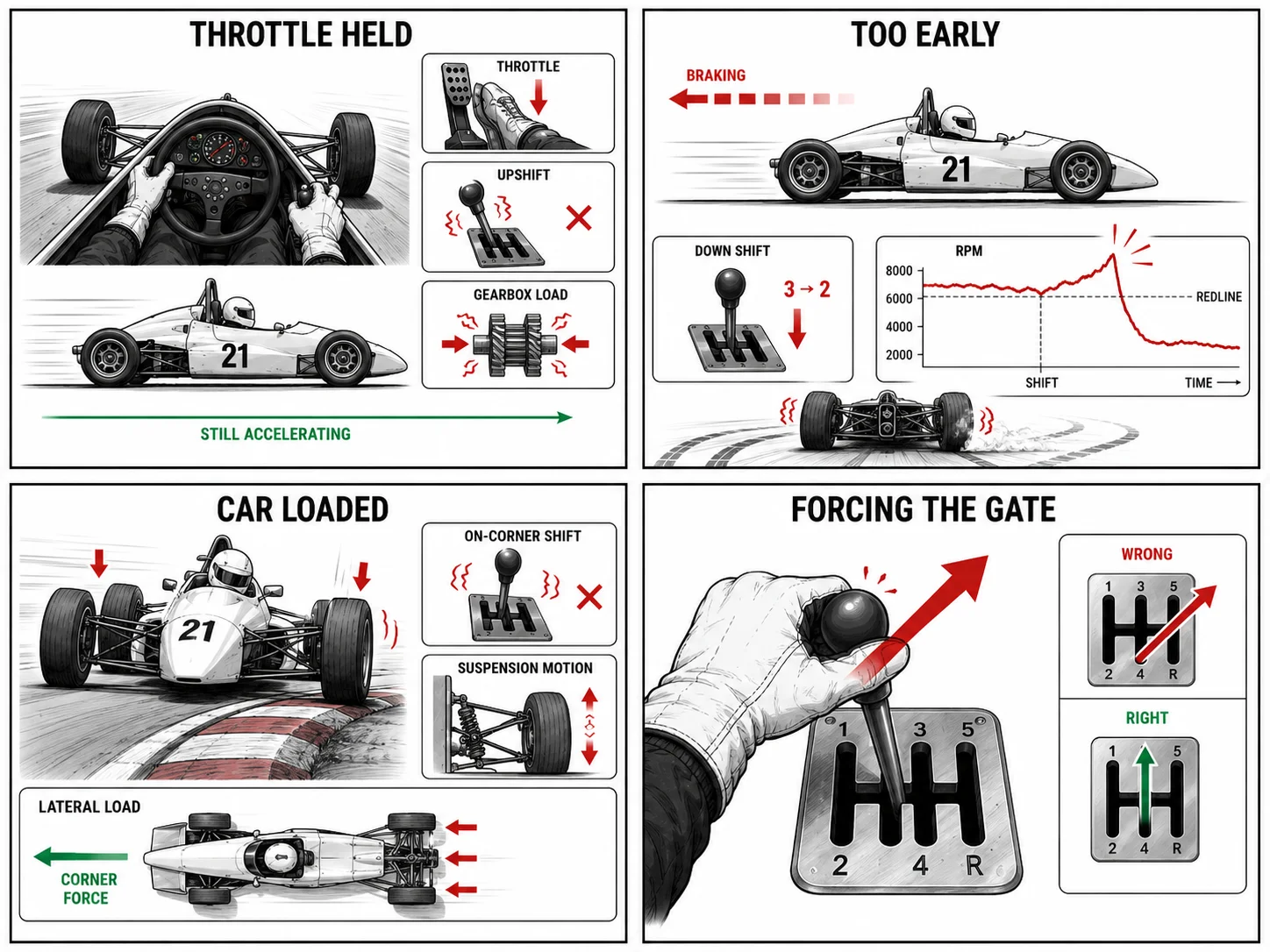 How to shift the iRacing Ray FF1600 - best techniques